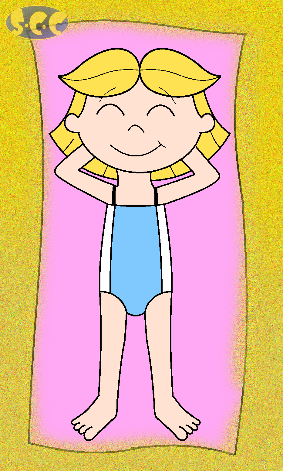 Sunbathing Emily by SmithCompanyArts on DeviantArt
