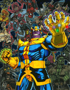 Thanos Triumphant - The Infinity Gauntlet