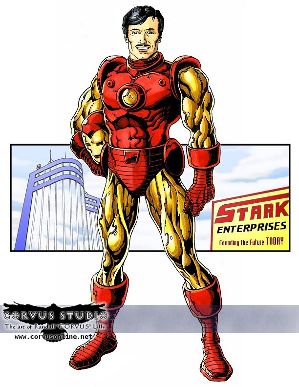 Tony Stark - Iron Man by corvus1970 on DeviantArt