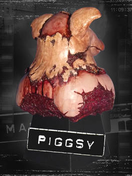 Manhunt Piggsy Bust Figure Statue 3