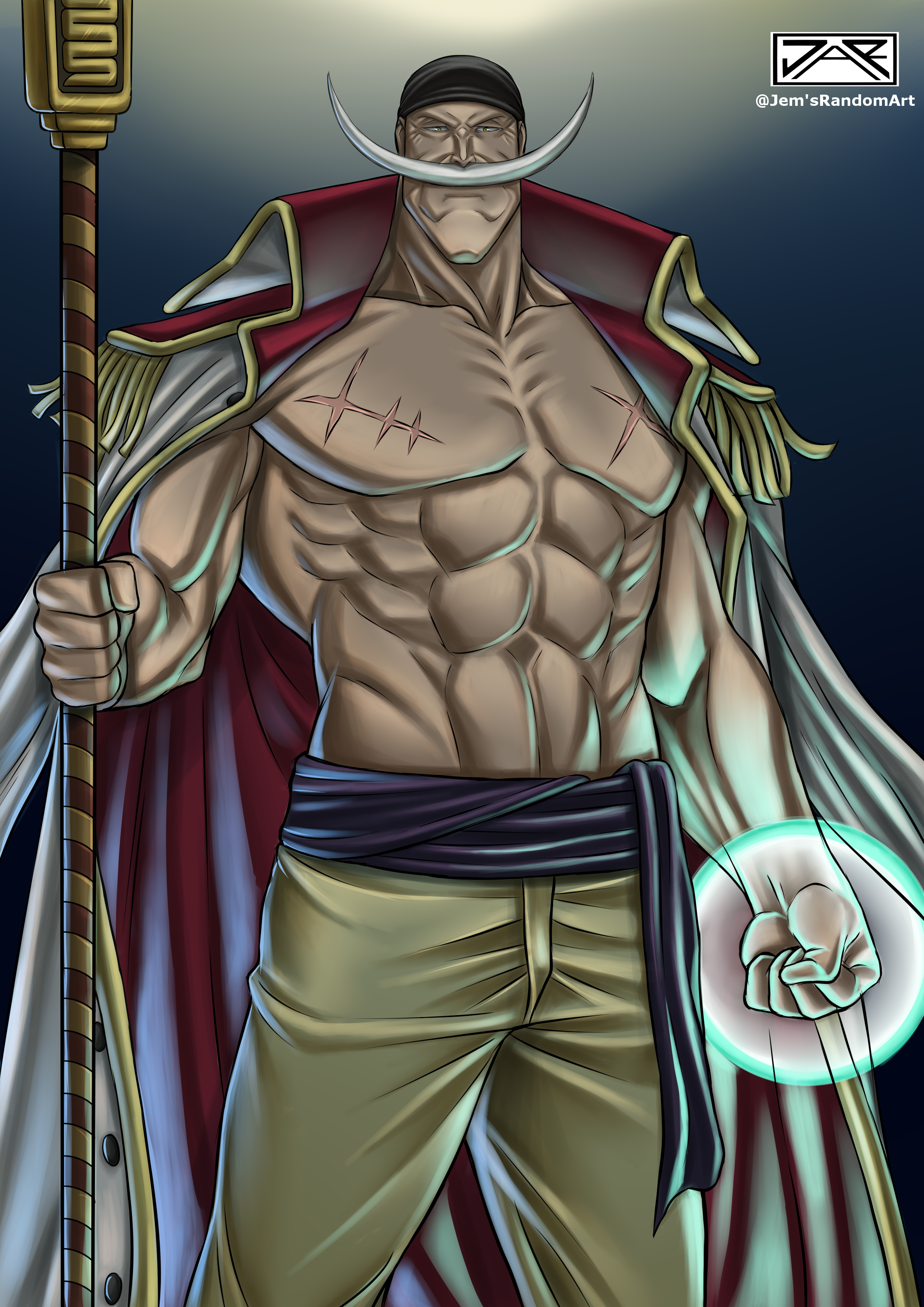 fout Saai Fabrikant Whitebeard the Strongest Man in the World Onepiece by JemsRandomArt on  DeviantArt