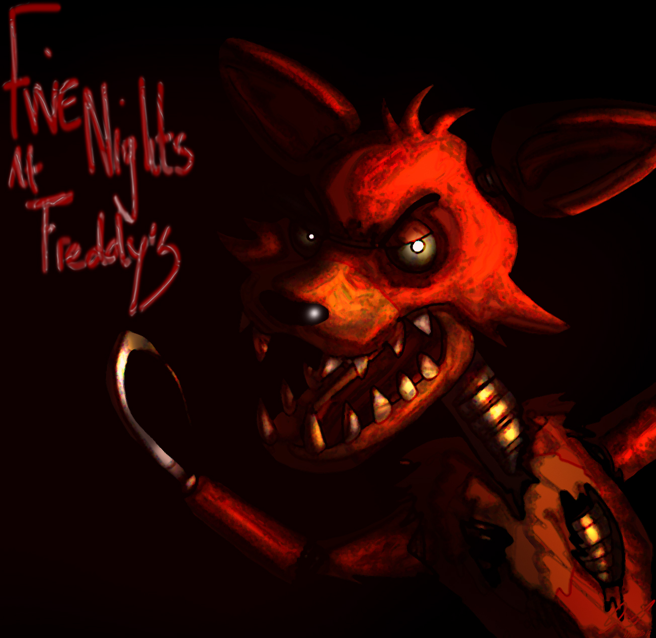 Foxy from Five Nights at Freddy's by ViktorMatiesen on DeviantArt