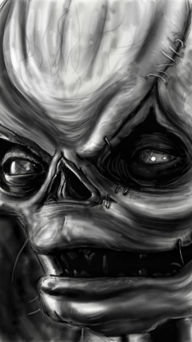 Sam Unmasked from Trick r Treat by DavidUnwin on DeviantArt