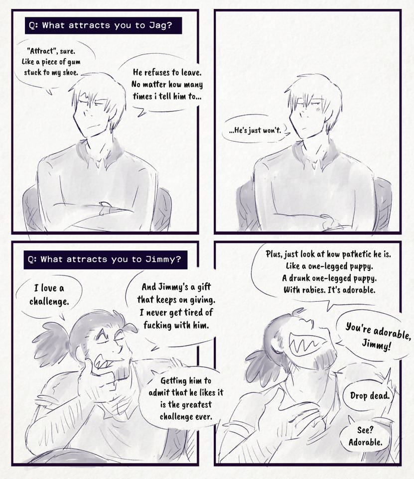 Jag Jimmy AMA #1 by TheJaggedOne on DeviantArt
