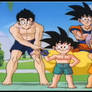 Gohan,Goku,Goten y Trunks :) 2