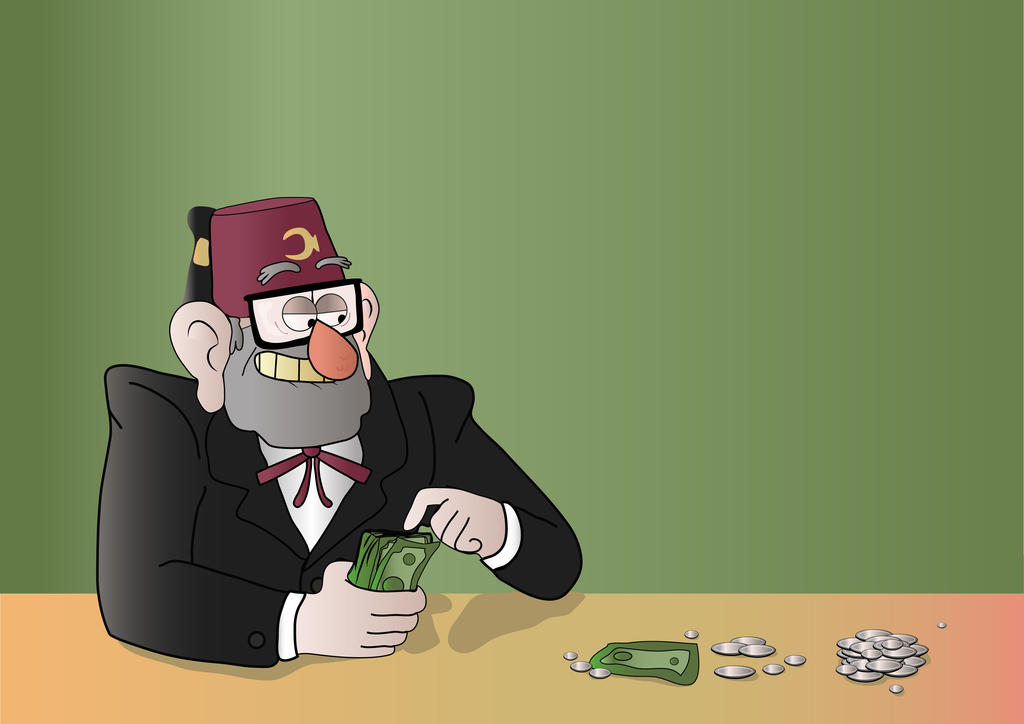 Grunkle Stan By Lalingla On DeviantArt
