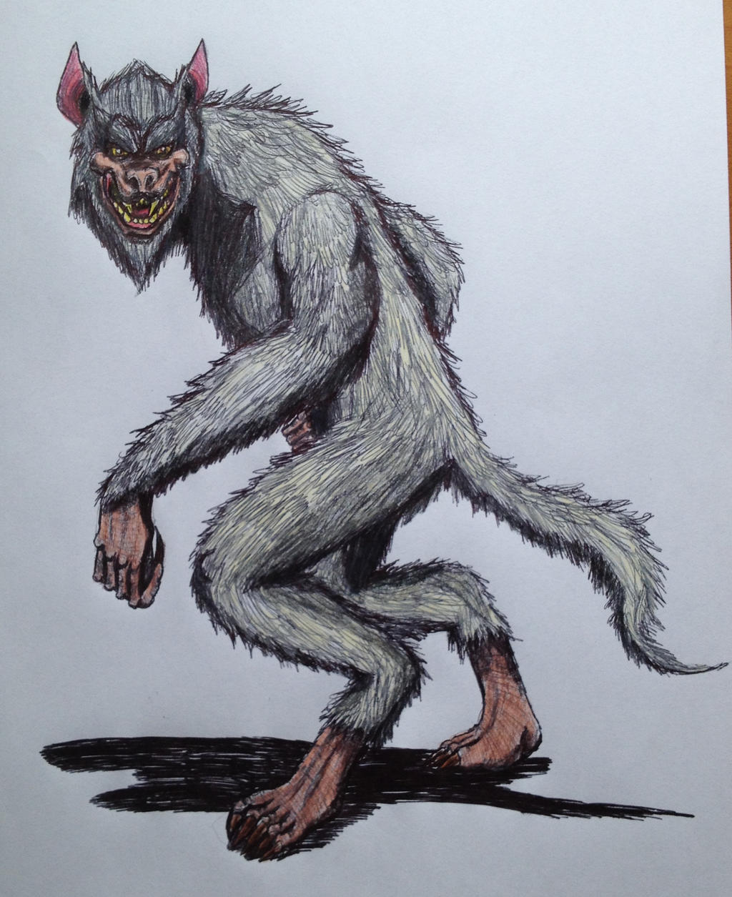 Wolfman (Legendary Style) by BozzerKazooers on DeviantArt