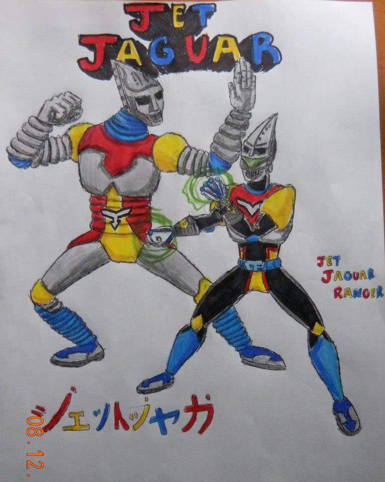 Jet Jaguar Ranger by BozzerKazooers on DeviantArt