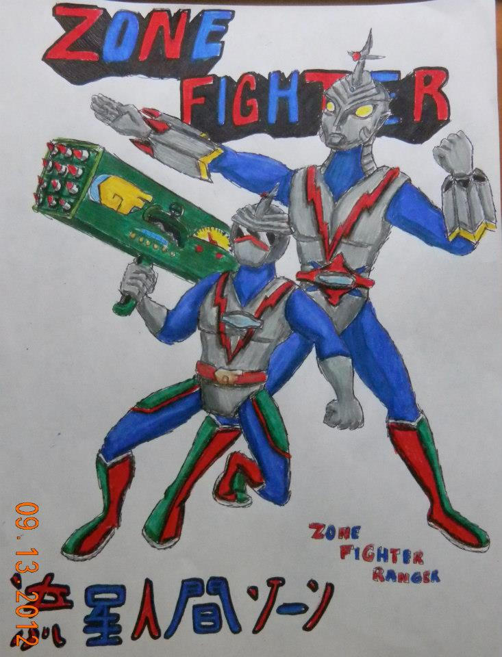 Zone Fighter Ranger by BozzerKazooers on DeviantArt