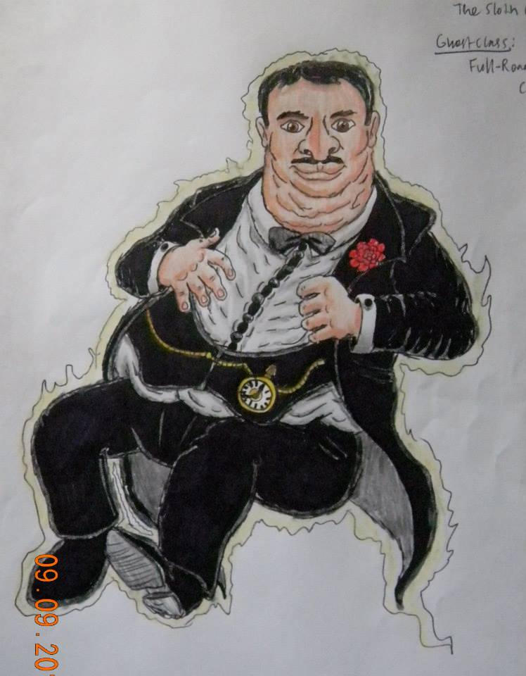 Arbison Morguncher the Sloth Ghost by BozzerKazooers on DeviantArt