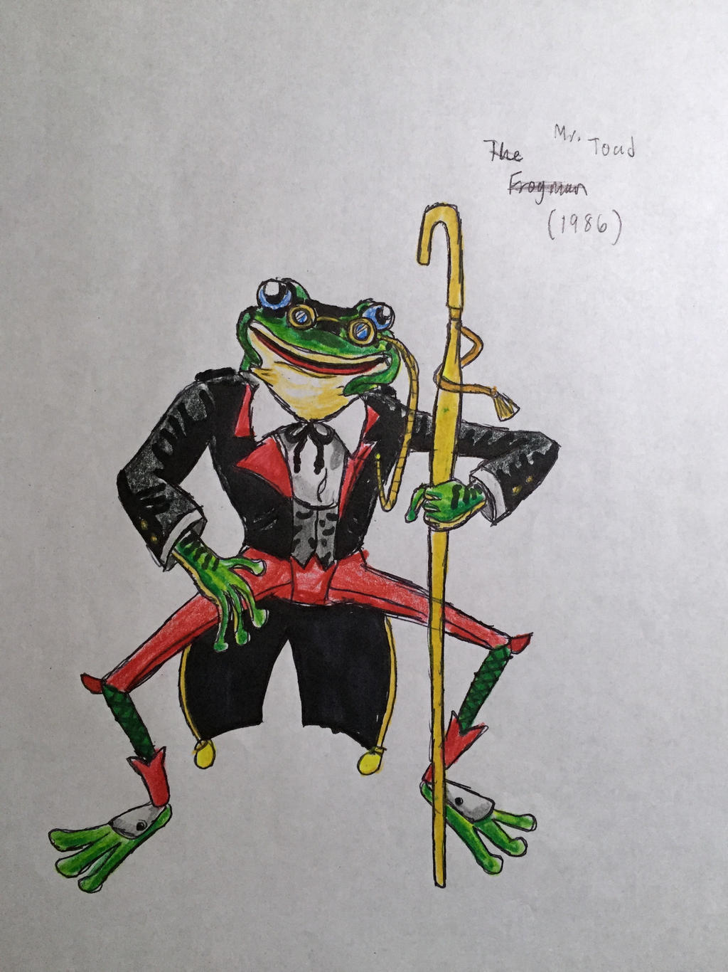Mr. Toad by BozzerKazooers on DeviantArt