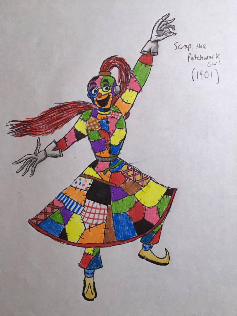 Scrap the Patchwork Girl by BozzerKazooers on DeviantArt