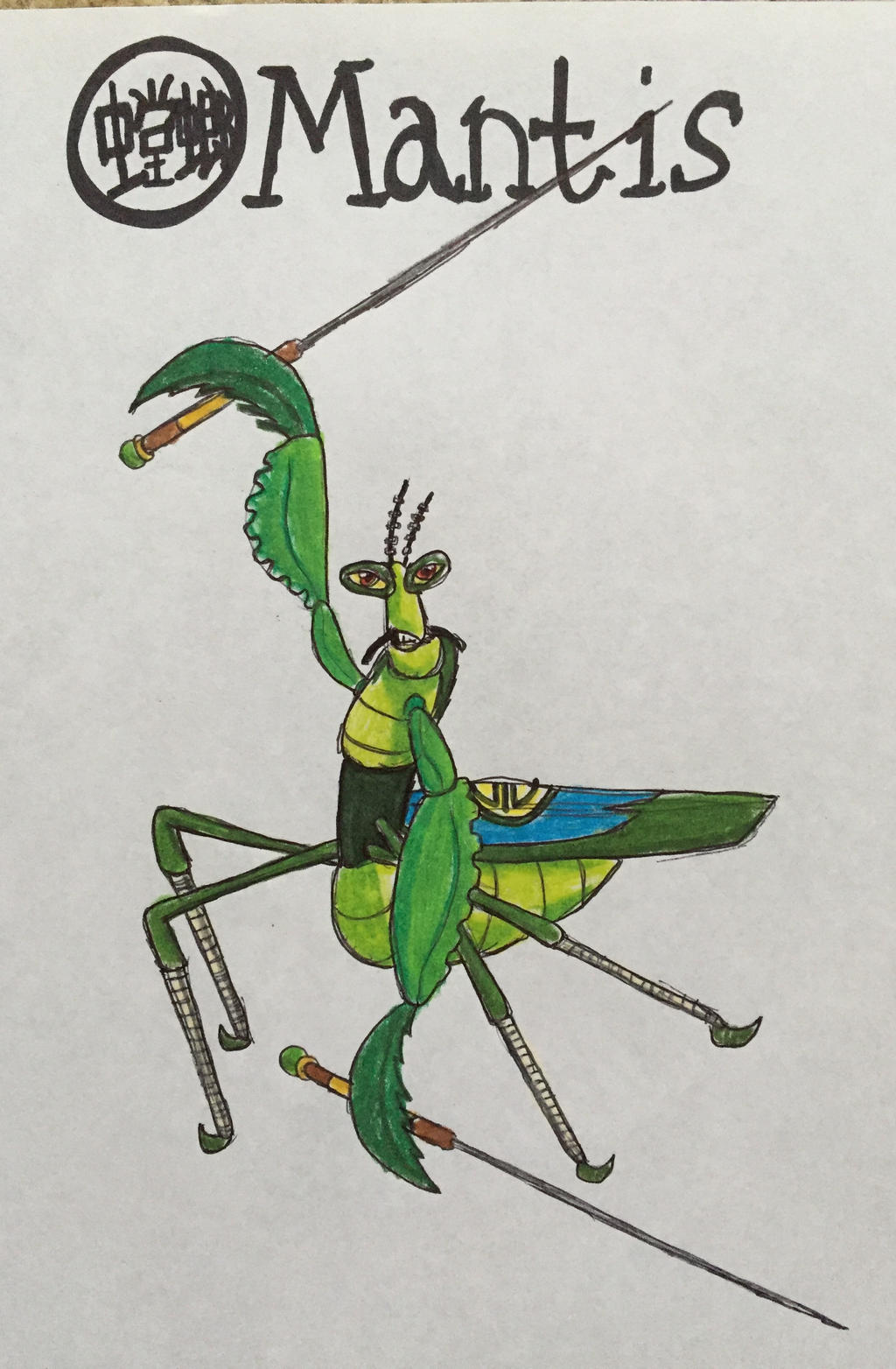Mants Deviantart Mantis by BozzerKazooers on DeviantArt