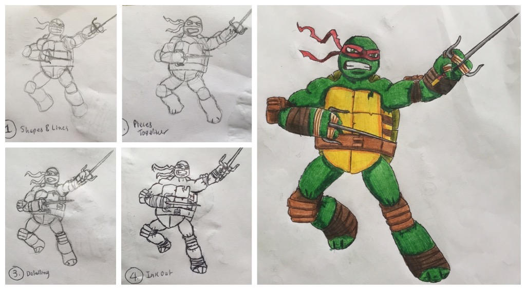 Drawing Raphael by BozzerKazooers on DeviantArt