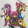 Equestrian Ninjas Cutie Mark Crusaders