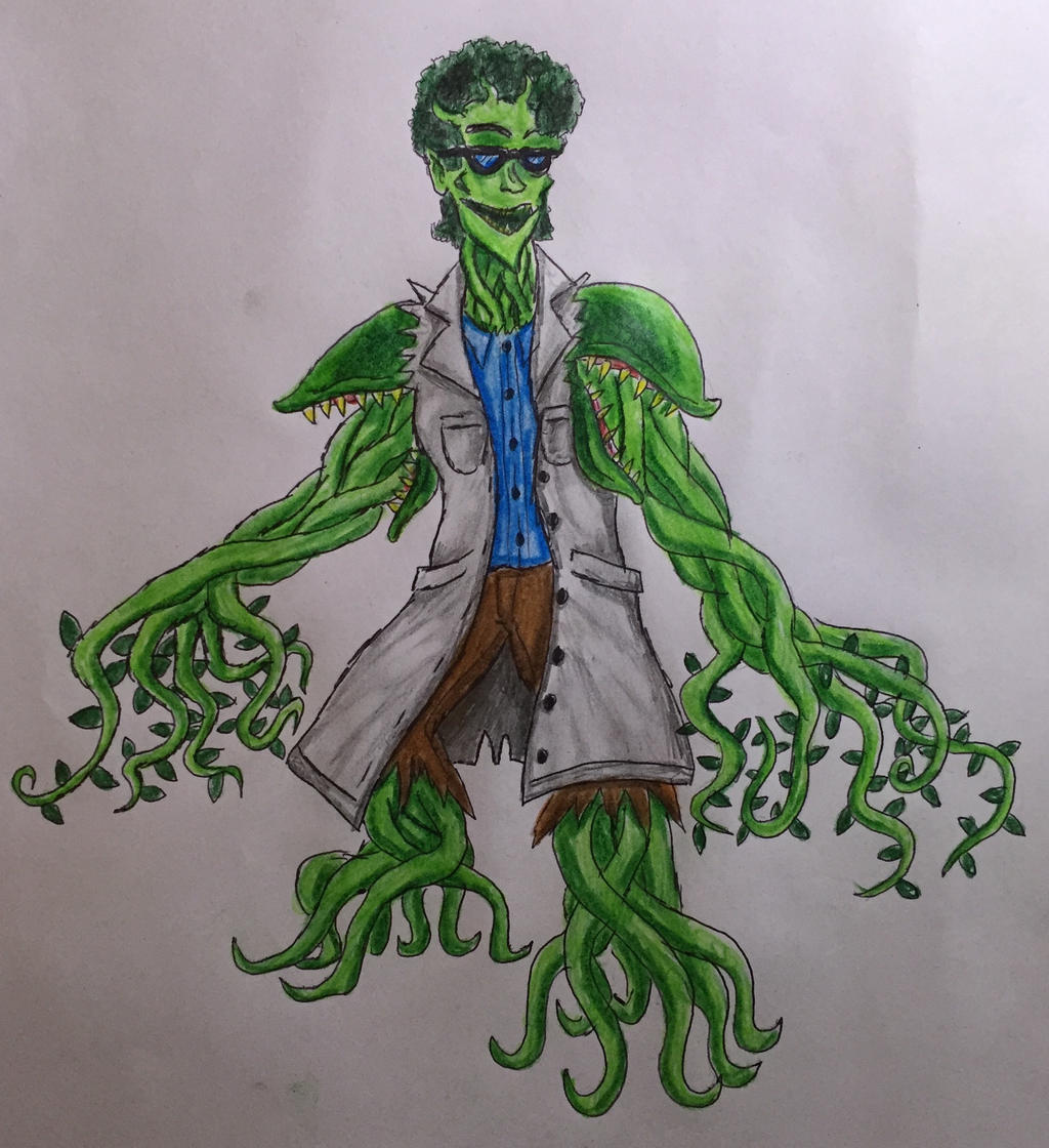 Goosebumps Mutant Plantman by BozzerKazooers on DeviantArt