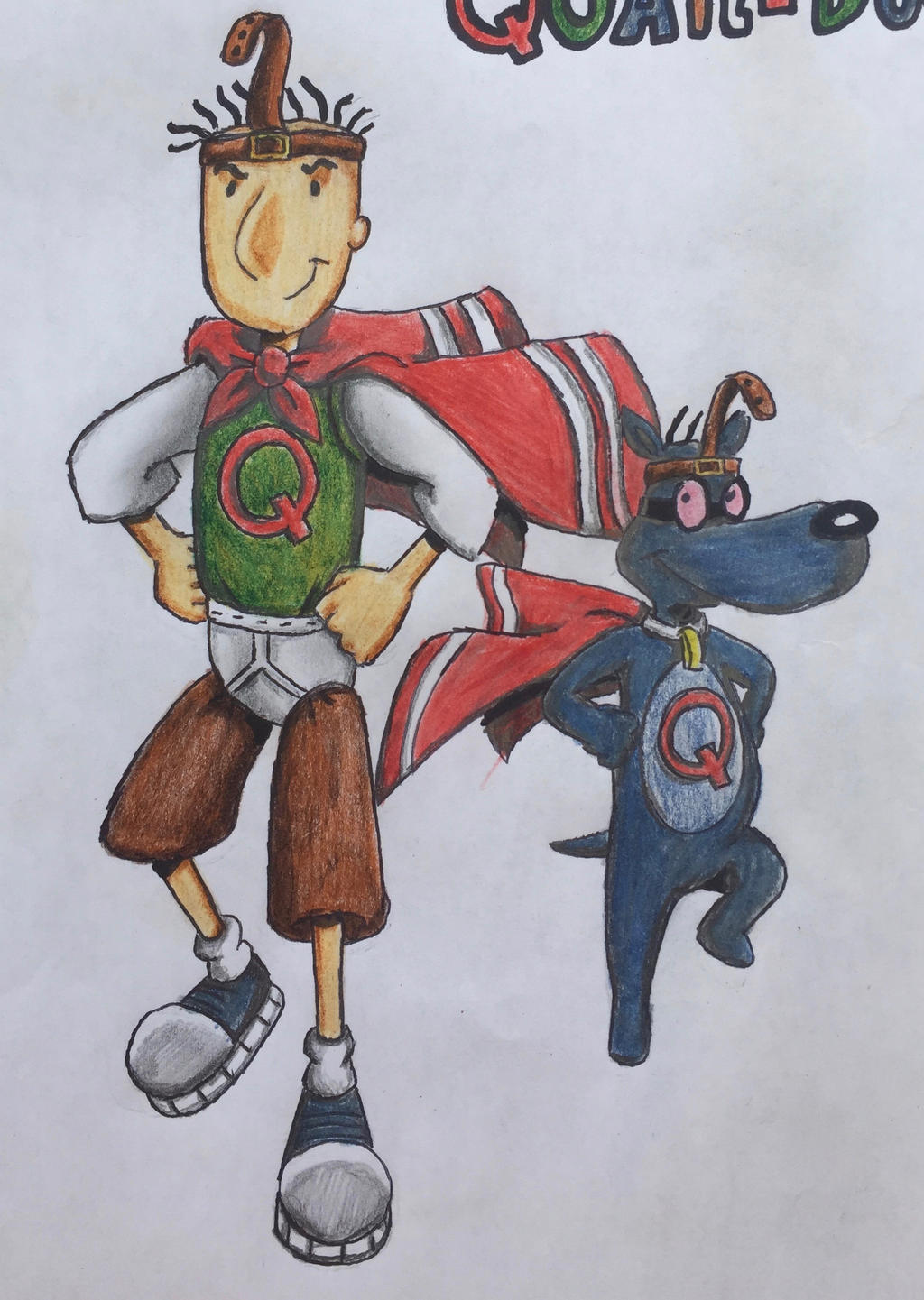 Quailman Quailman and Quaildog by BozzerKazooers on DeviantArt