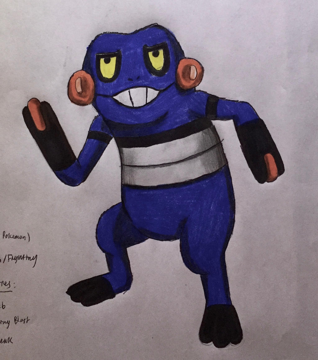 Croagunk Rumble Croagunk by BozzerKazooers on DeviantArt