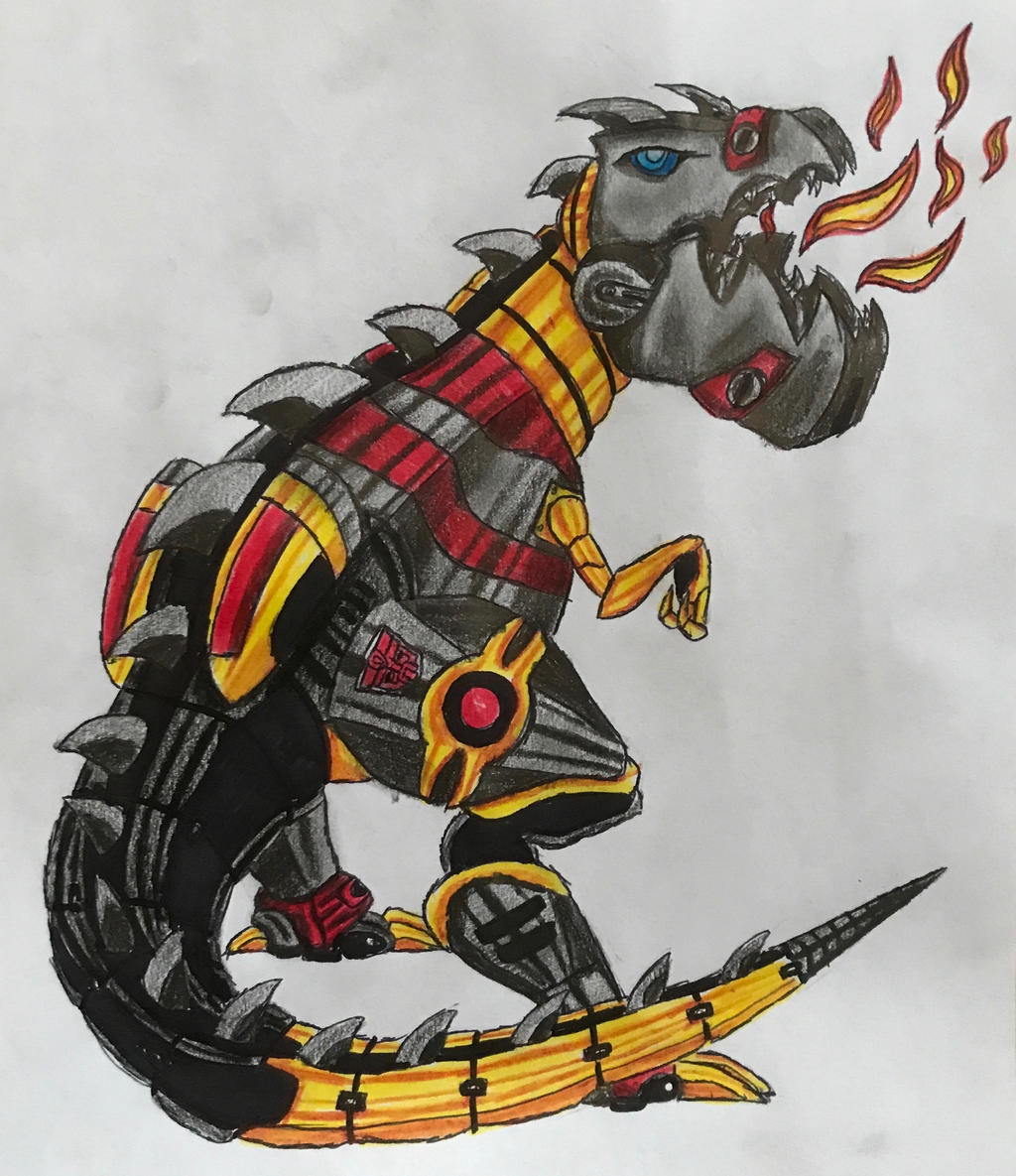 Grimlock Deviantart Grimlock by BozzerKazooers on DeviantArt