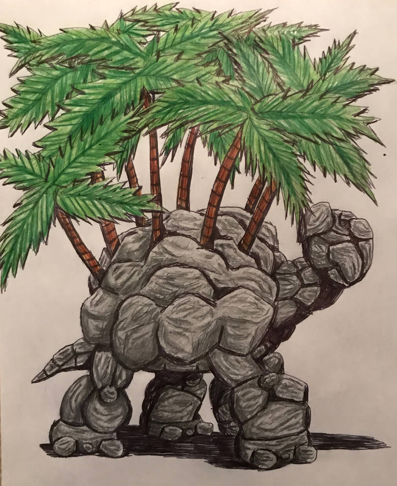 Magma Turtle (Legendary Style) by BozzerKazooers on DeviantArt