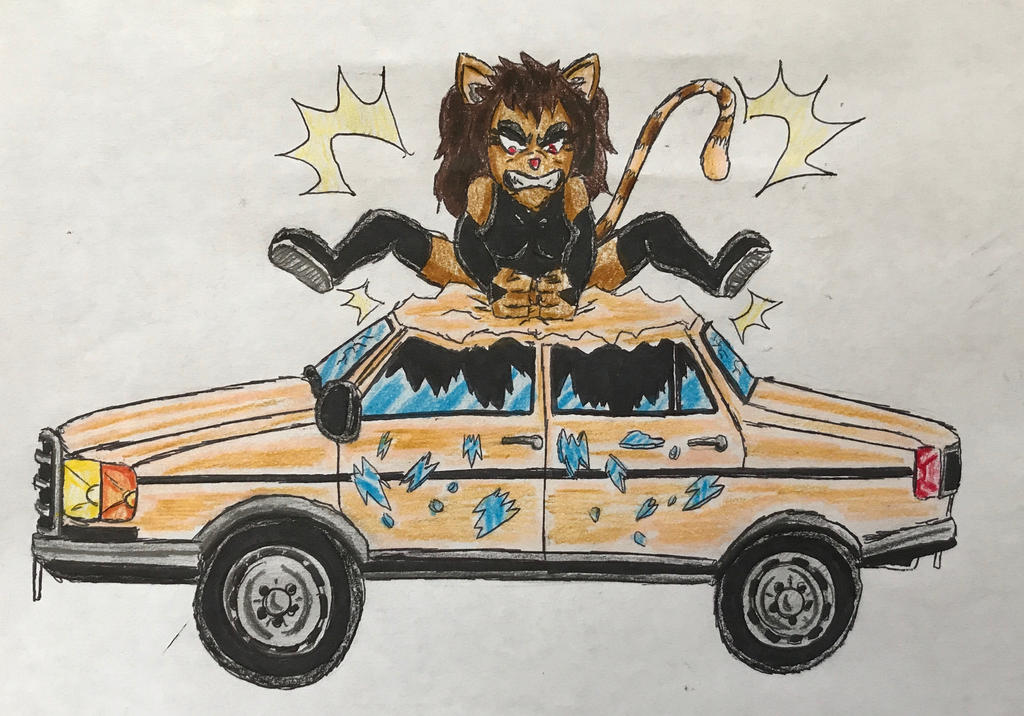 Candy vs Car by BozzerKazooers on DeviantArt