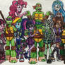 Equestria Ninja Ghouls Group 1