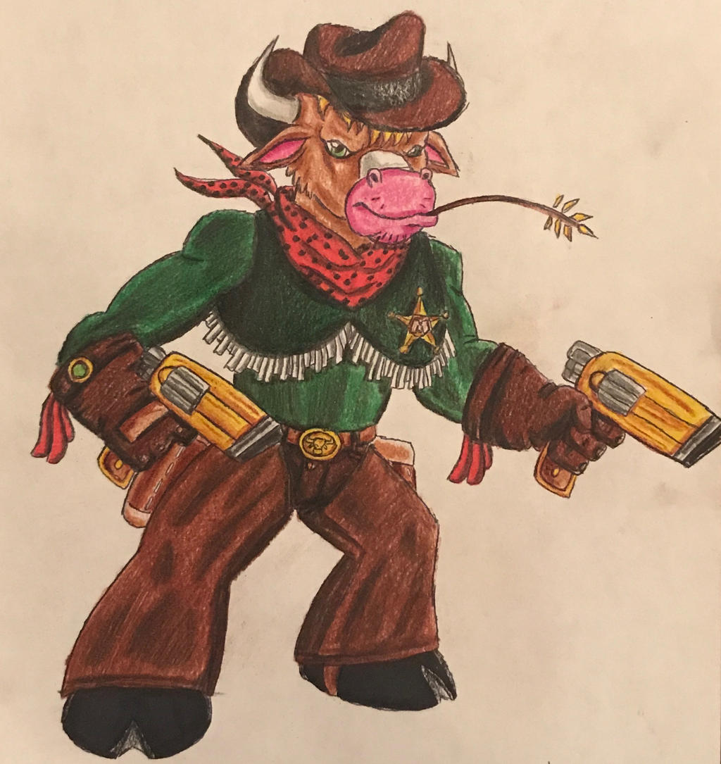 Equestria Ninjas: Moo Montana by BozzerKazooers on DeviantArt