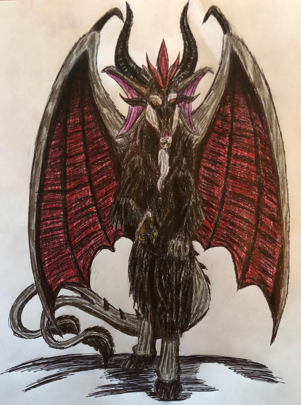Baphomet (Legendary Style) by BozzerKazooers on DeviantArt