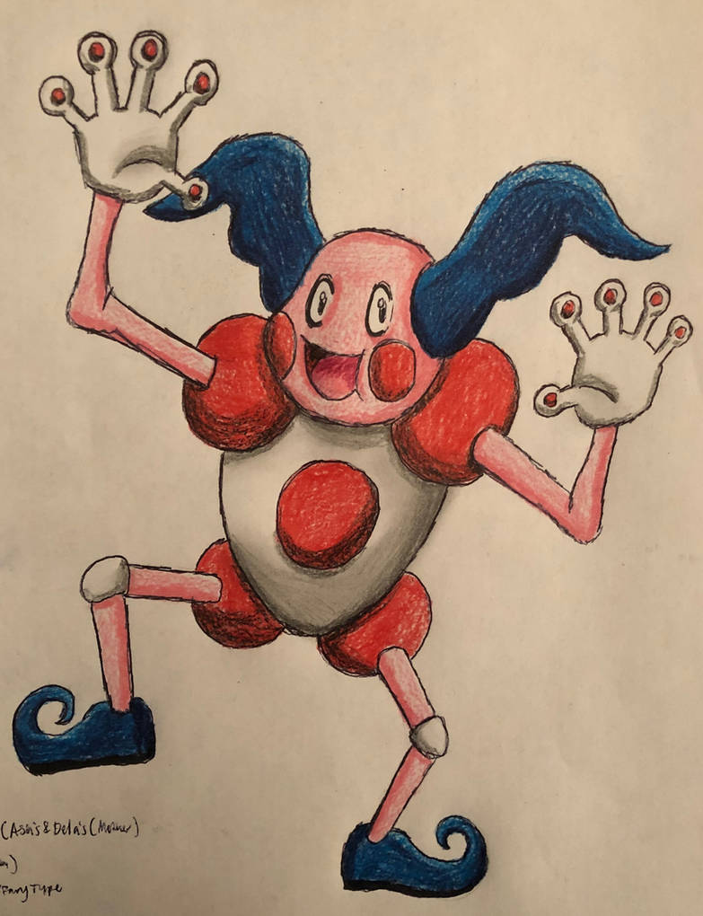 Mr Mime by BozzerKazooers on DeviantArt