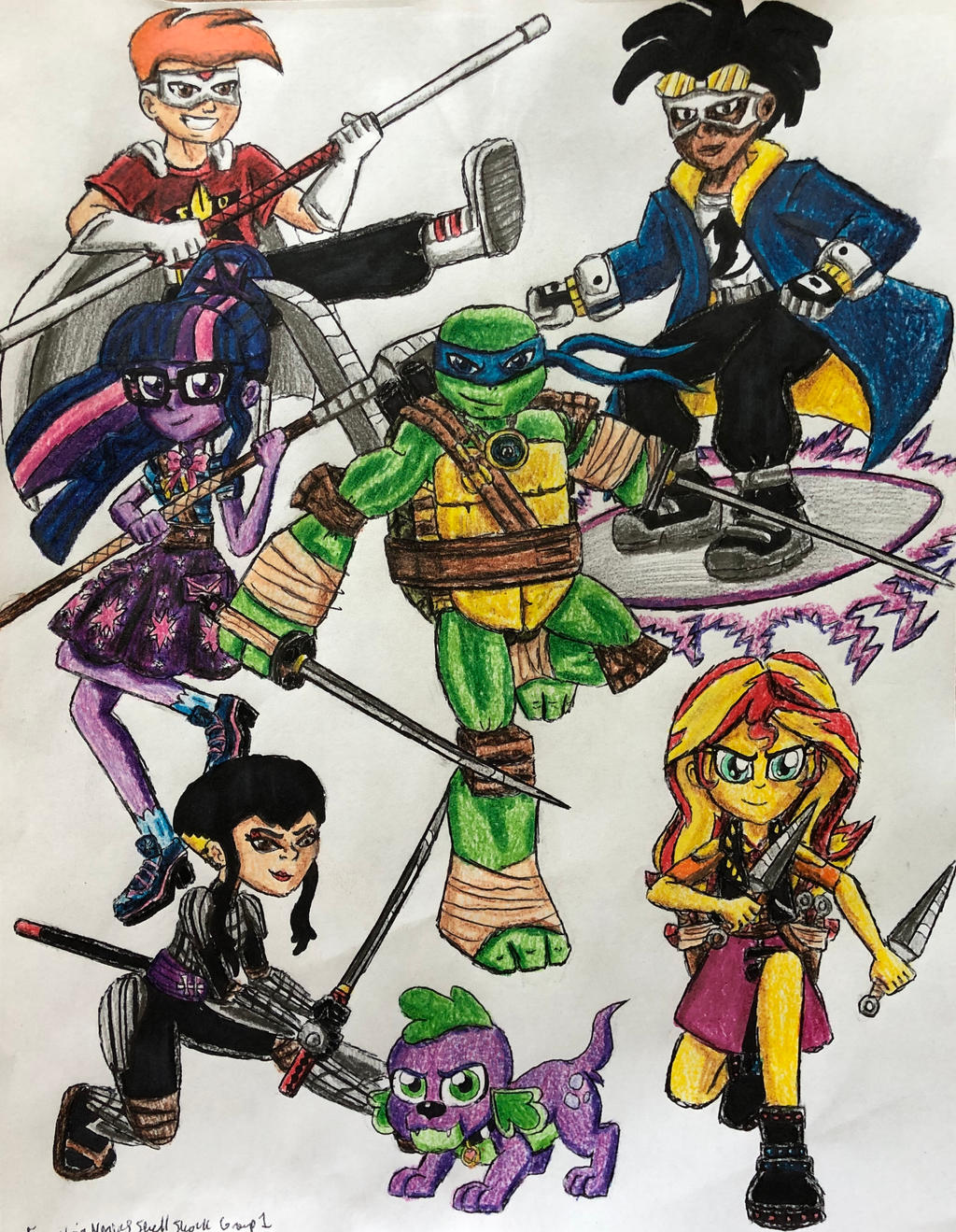 Shell Shock Queen EN Shell Shock Group 1 by BozzerKazooers on DeviantArt