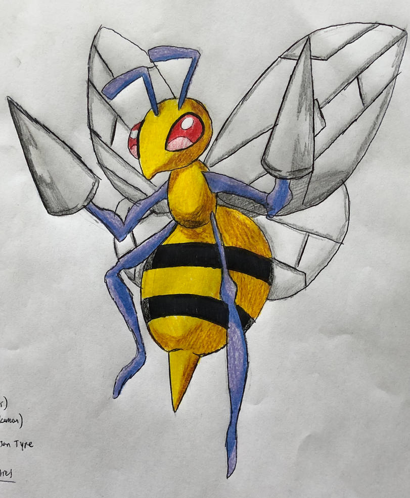 Beedrill Pattern Beedrill by BozzerKazooers on DeviantArt