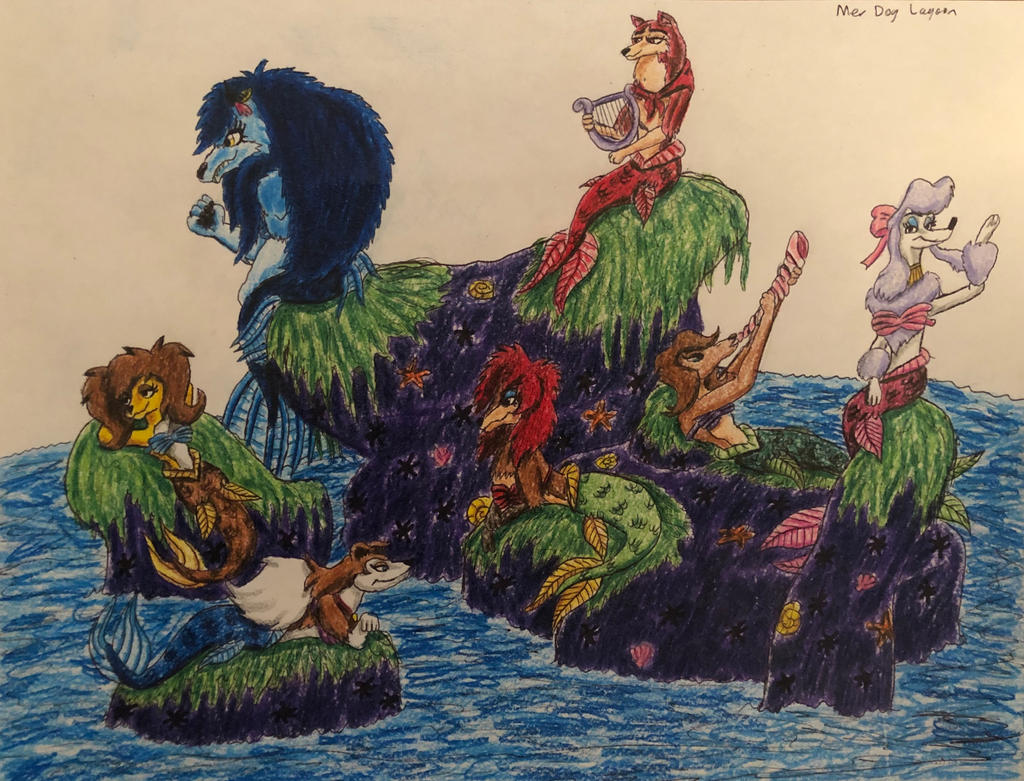 Mer Dog Lagoon by BozzerKazooers on DeviantArt