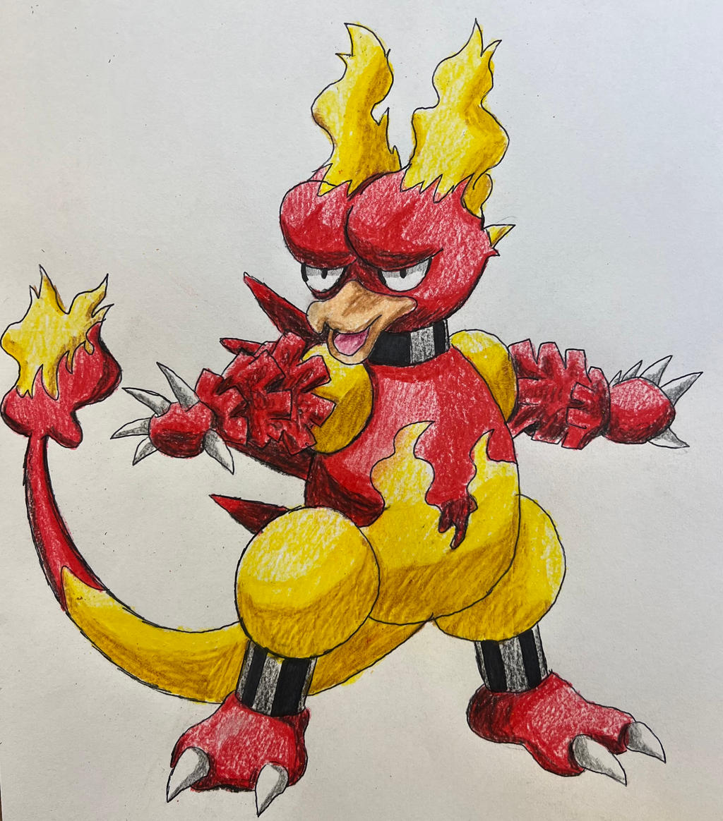 Magmar by BozzerKazooers on DeviantArt