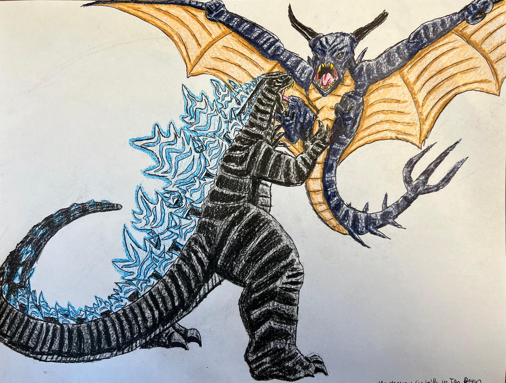 Monsterverse Godzilla Vs Ion Dragon By BozzerKazooers On DeviantArt monsterverse-godzilla-vs-ion-dragon-by-bozzerkazooers-on-deviantart