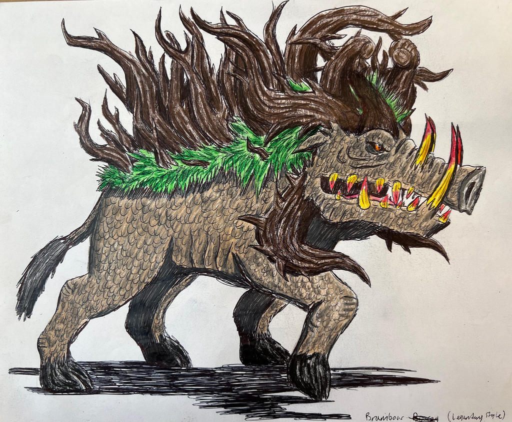 Bramboar (Legendary Style) by BozzerKazooers on DeviantArt