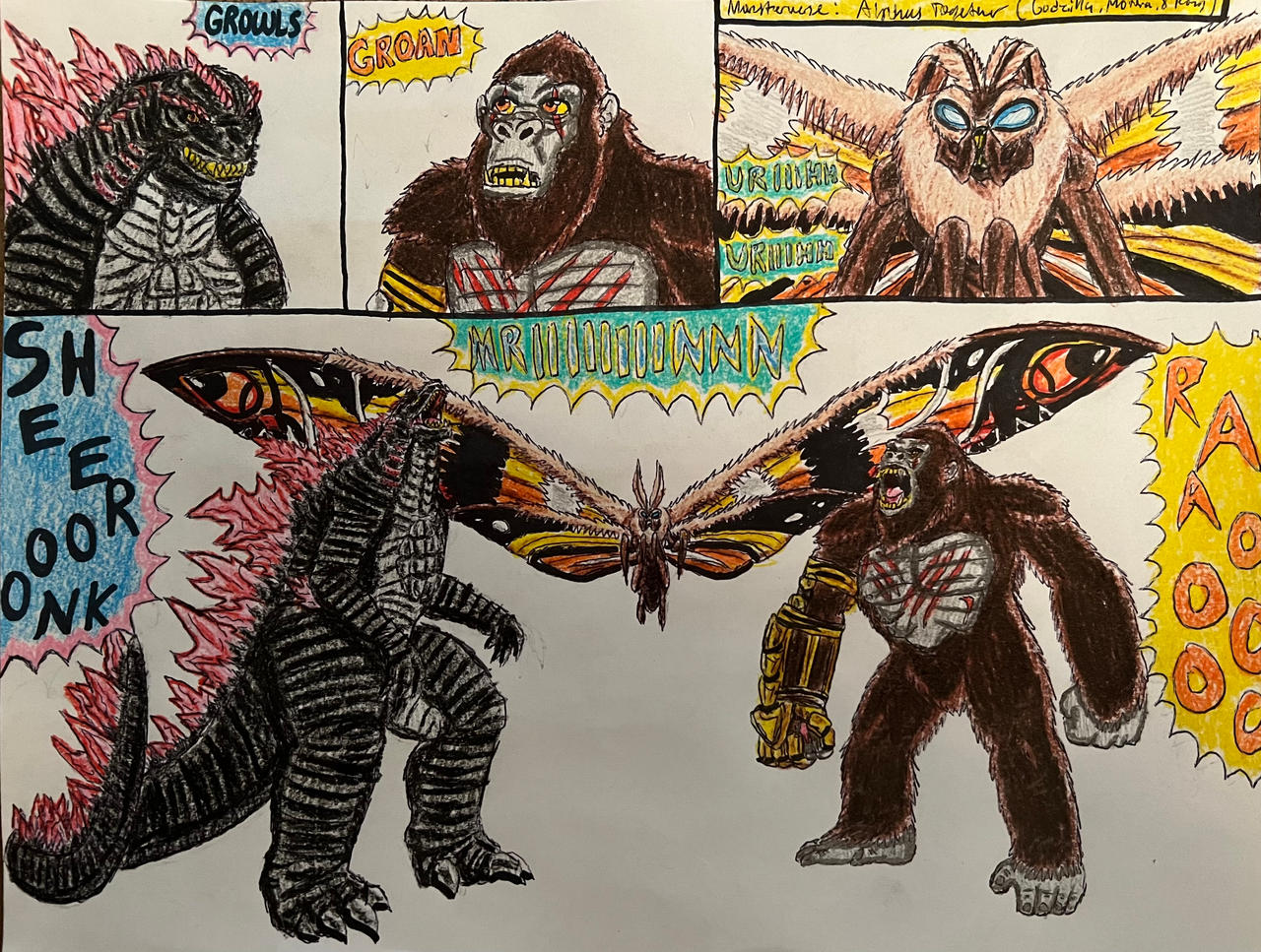 Alpha Godzilla Monsterverse: Alphas Together!! by BozzerKazooers on DeviantArt