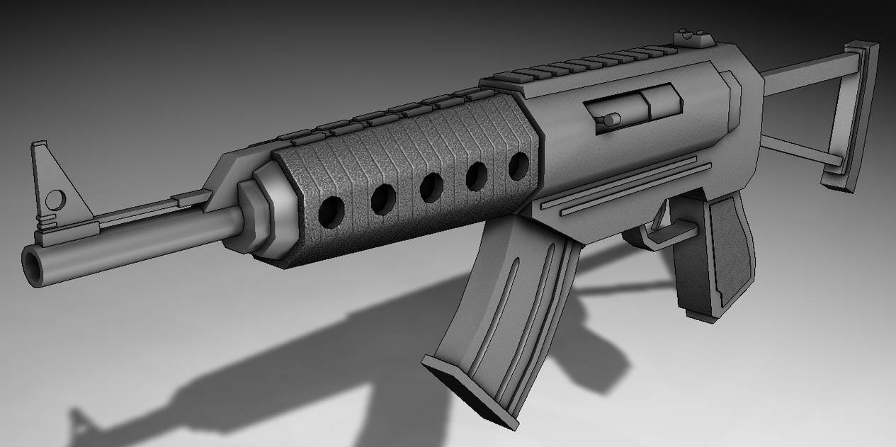 Deviantart Assault Rifle Assault Rifle by SuperSalvador on DeviantArt