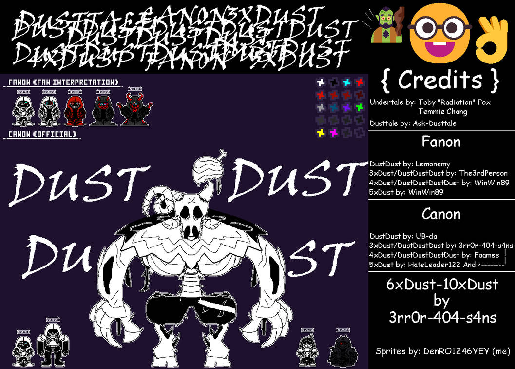 Ultimate FanonCanon Dusttale Stacks by DenRO1246YEY on DeviantArt