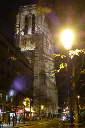 Lamppost at Saint-Michel