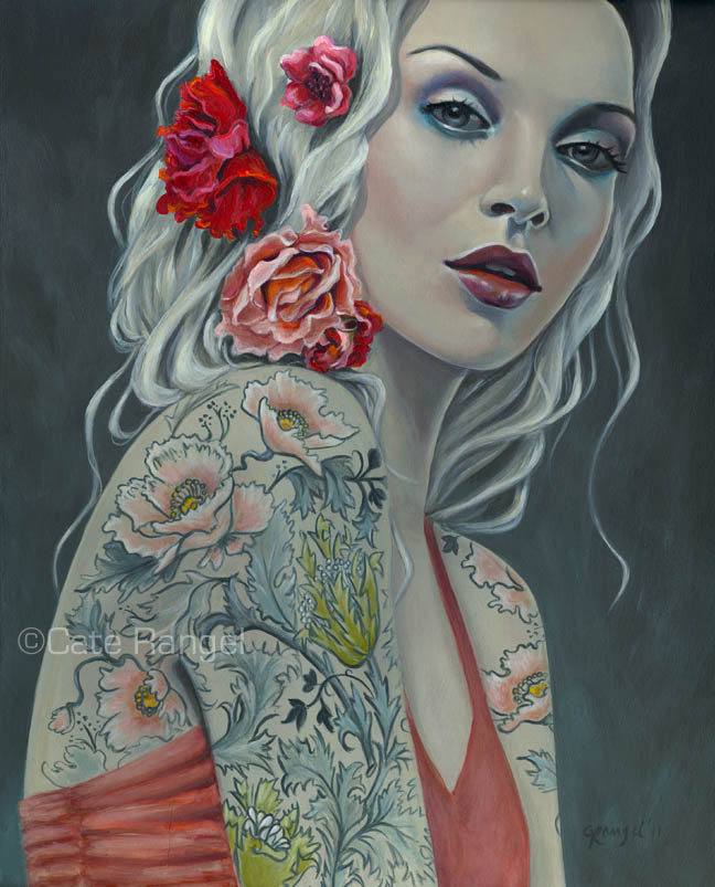 Nadine - Tattoo Woman by caterangel