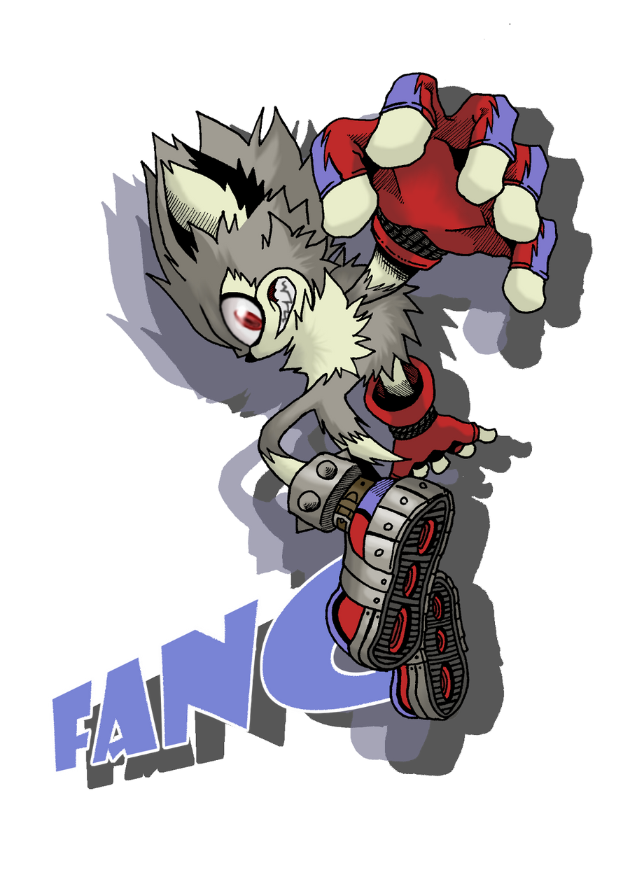 Fang the Cool Wolf by Angelic-Zinle