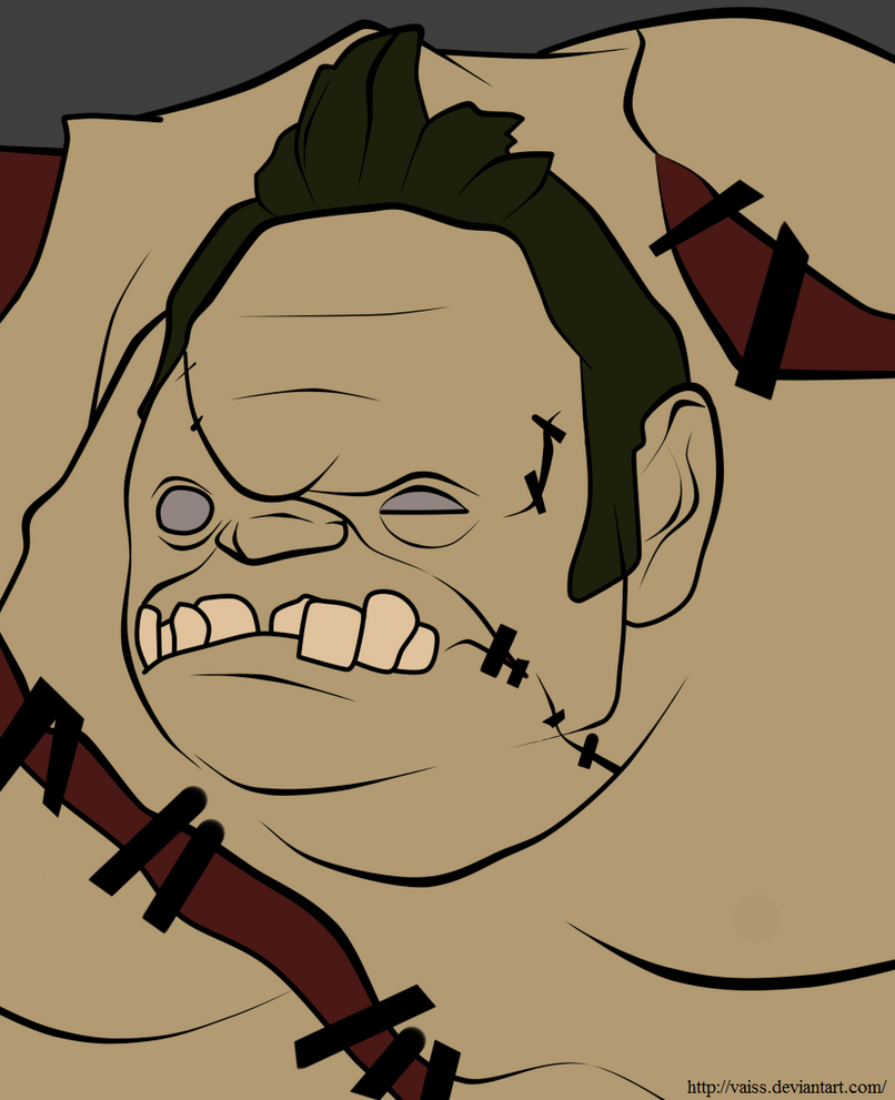 Pudge Draw Dota 2 Pudge by vaiss on DeviantArt