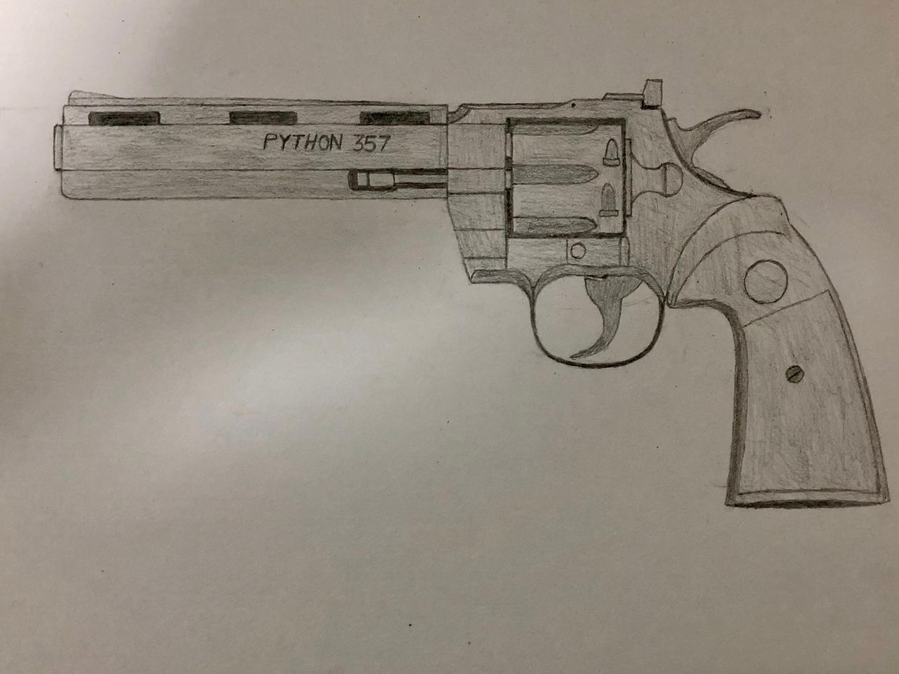 Python Gun Drawings Colt Python 357 revolver by PoisonFroggie on DeviantArt