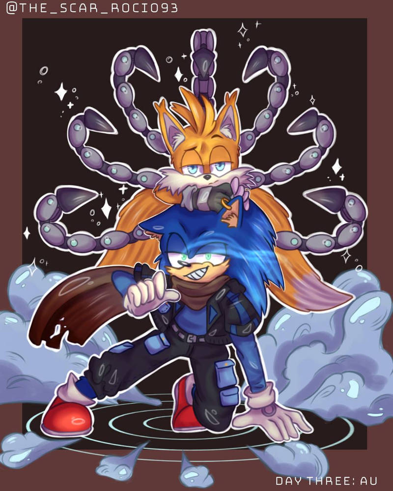 Nine and Sonic by ScarRocio93 on DeviantArt