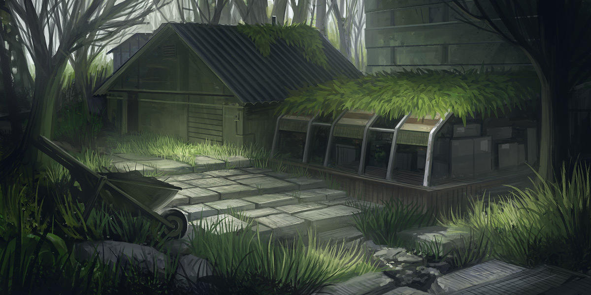 Forest Outpost by Howi3 on DeviantArt