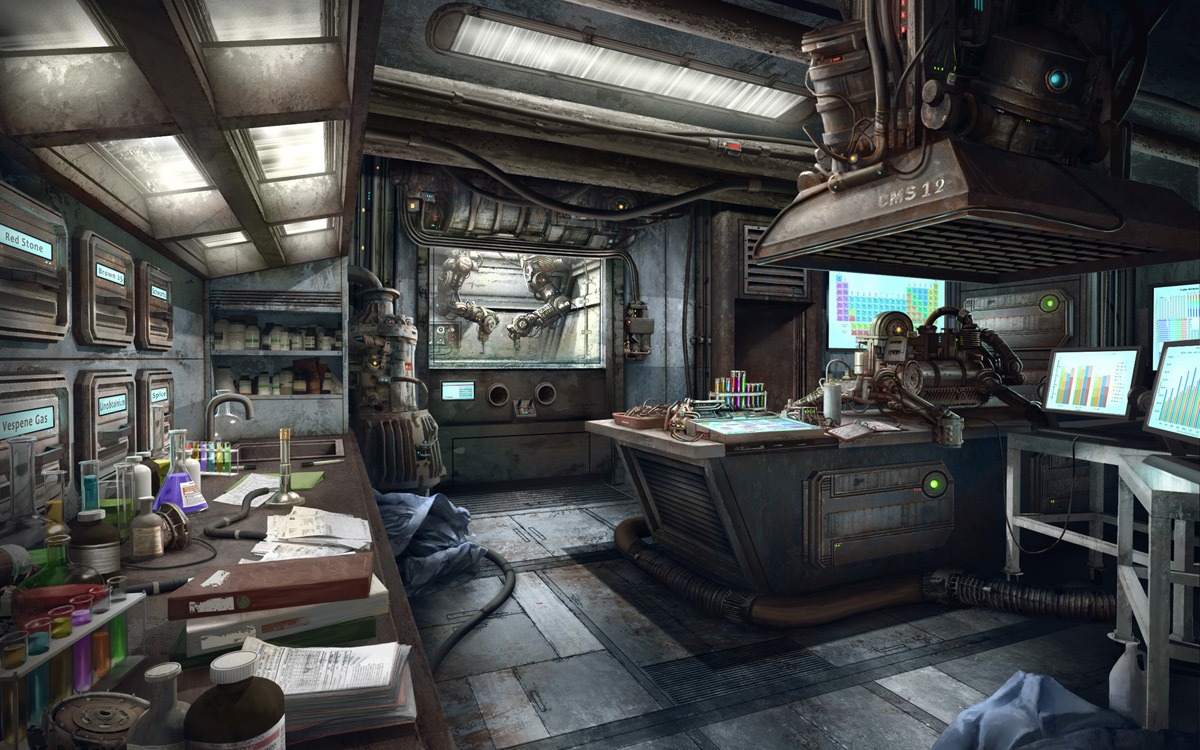 Edgy Science Lab Exogenesis: Science Lab by Howi3 on DeviantArt