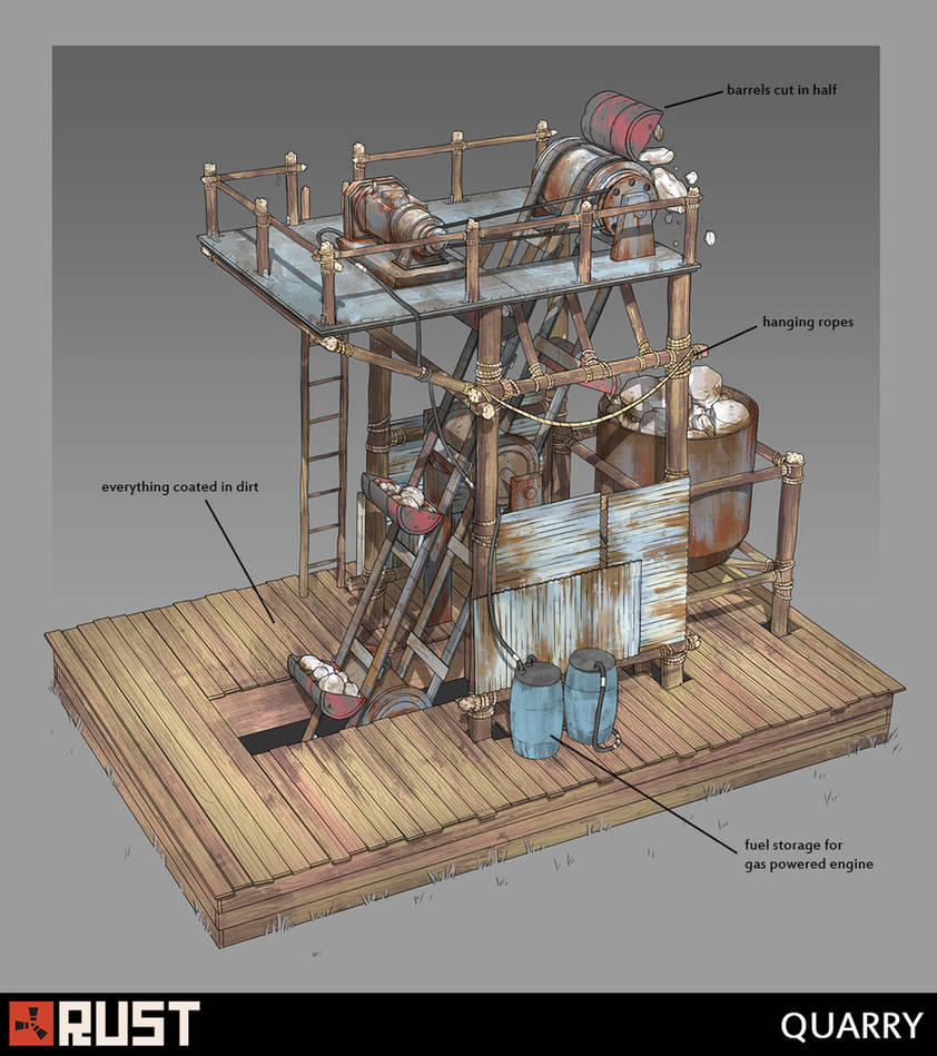 Rust - Quarry by Howi3 on DeviantArt