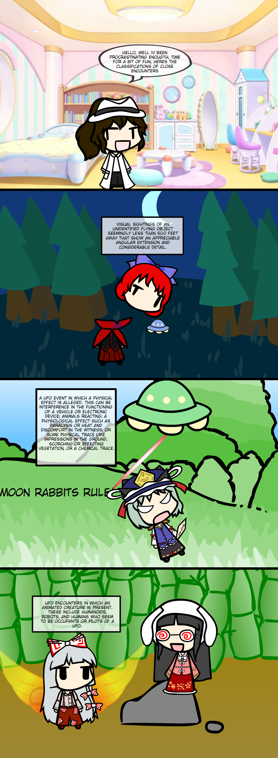 Close Encounters of the touhou kind