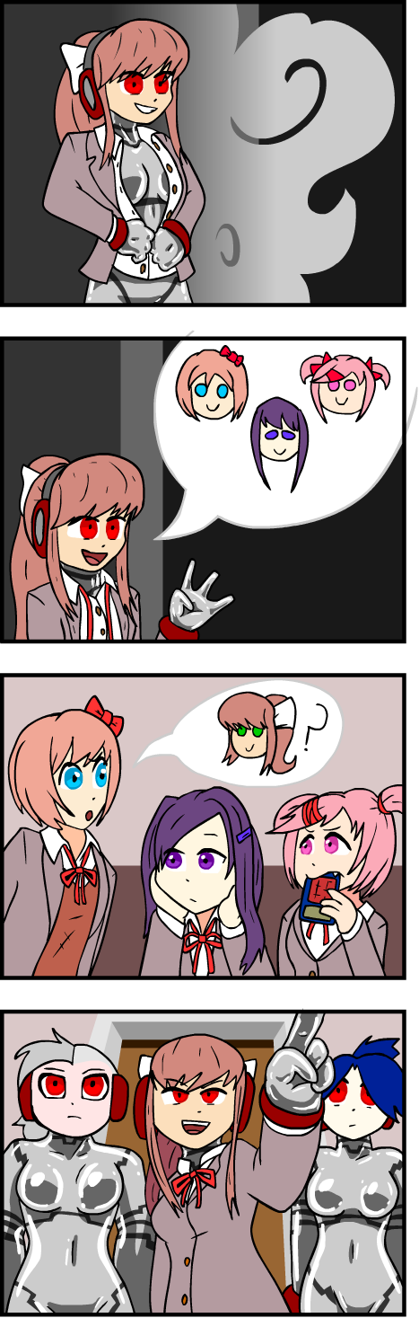 Doki Doki Literature Club Characters by AdrianoRamosOfHT on DeviantArt