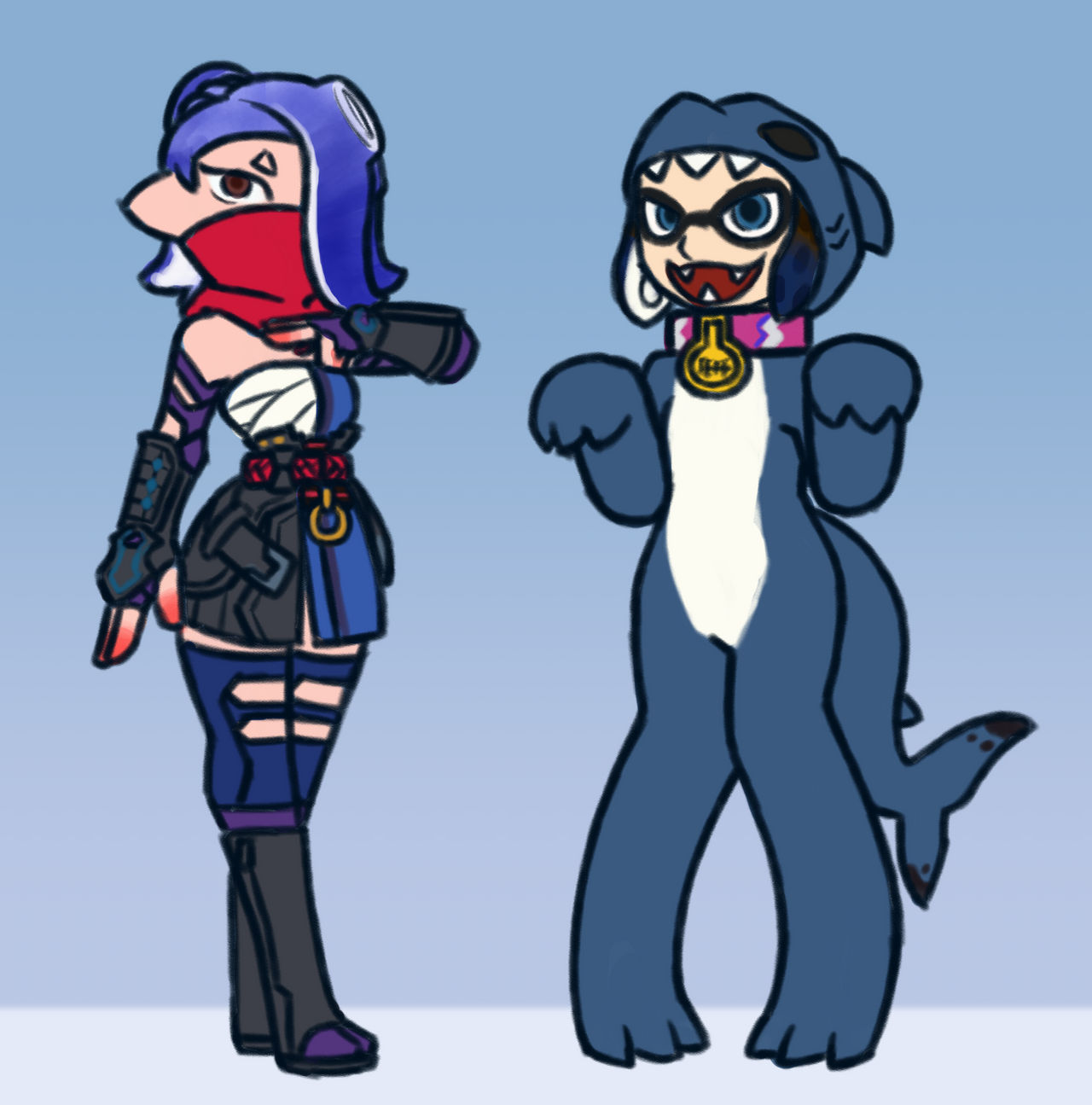 Splatoon Rivals Splatoon Rivals by ChaosOverlordZ on DeviantArt